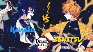 Zenitsu trả thù cho thầy ông nội trận chiến cắt dứt tình huynh đệ đồng môn