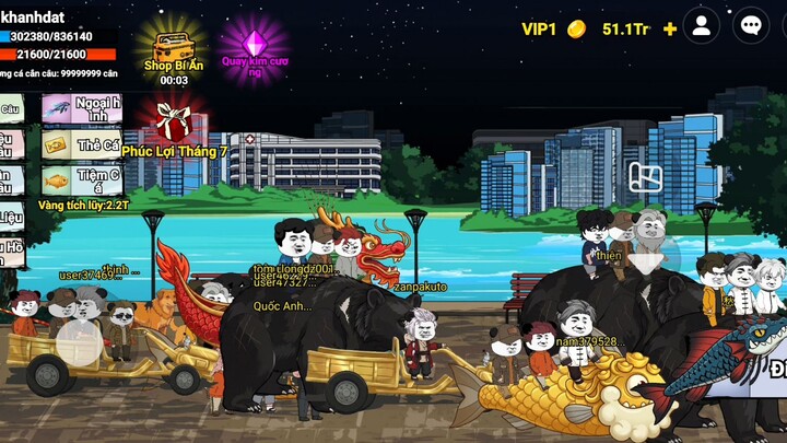 cách lấy thái cực lộng vân thủ trong game câu cá vạn cân