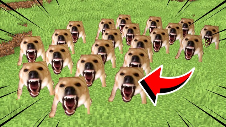Thêm tiếng chó lớn vào Minecraft! Chó lớn: Cái cắn này sẽ cực kỳ điên rồ!