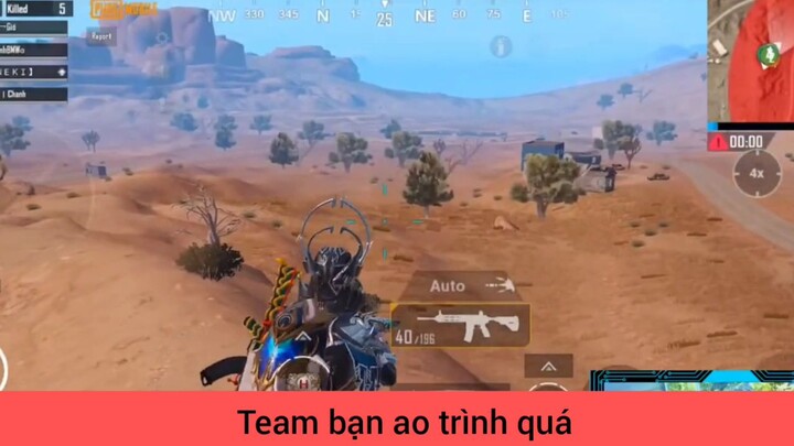 Team bạn ao trình quá