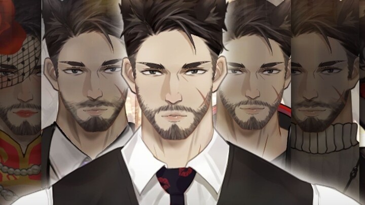 [LIVE2D model display] Drinking pure strong wine, humming a low song, do you like the werewolf in an