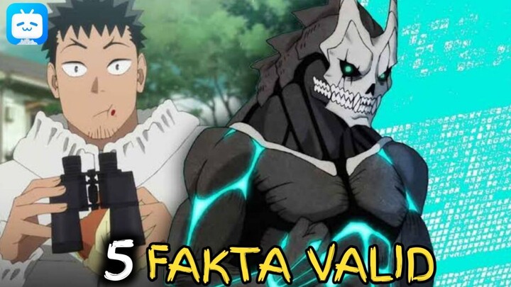 5 FAKTA VALID KAFKA HIBINO KAIJU NO. 8