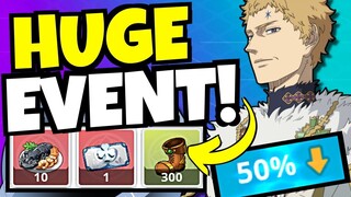 *STOP* SAVE YOUR STAMINA FOR THIS!!! [Black Clover Mobile]