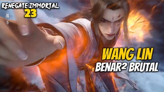 Wan Lin Adu Mekanik Dengan Dewa Naga - Renegade Immortal 23