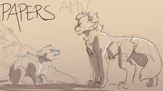 PAPERS SKETCH AMV | Tigerstar and Stonefur