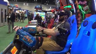 Arcade Booth Tour Betson Raw Thrills, IAAPA 2024. Godzilla VR, NBA Superstars, H