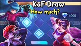 KOF DRAW! HOW MUCH DID I SPEND?🤯🔥Which skins?🤩