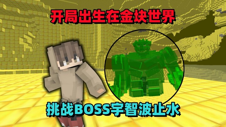 มายคราฟ: เริ่มต้นเกิดในโลกก้อนทอง ท้าดวลบอส อุจิวะ ชิซุย!