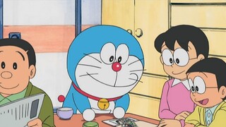 Nobita 65 tuổi quay về năm 10 tuổi khi nhìn thấy cha mẹ đã mất đã nhiều năm, ông bật khóc.