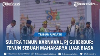 Sultra Tenun Karnaval, Pj Gubernur Andap Ungkap Keindahan Tenunan Sulawesi Tenggara
