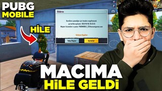 MAÇIMA HİLE GELDİ! 10  YIL BAN YEDİ! - PUBG MOBİLE