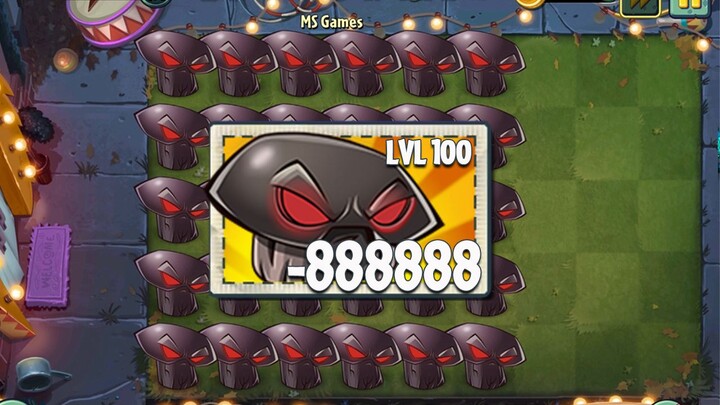 PVZ 2 ชาเลนจ์ - พืชระดับ 100 กี่ต้นถึงจะปราบซอมบี้โคนปาร์ตี้เลเวล 35 ได้?