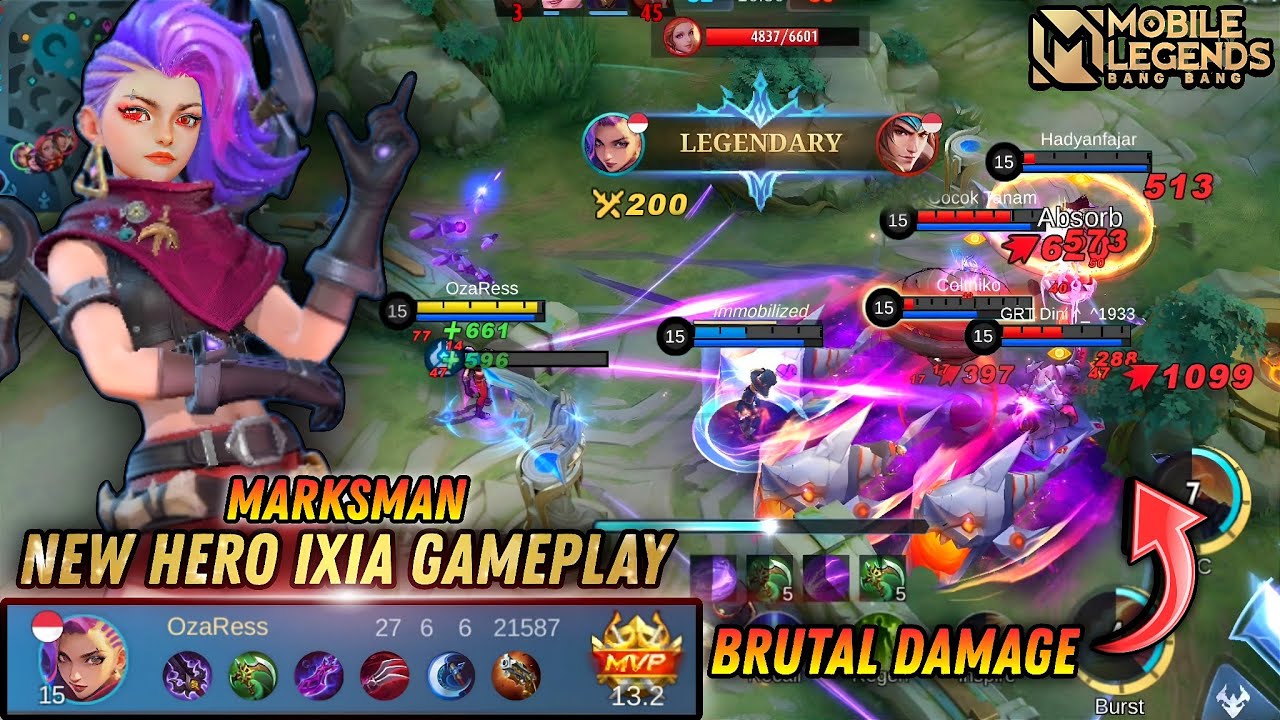 New Hero Nolan Savage Gameplay - Mobile Legends Bang Bang 