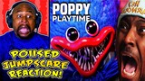 POPPY PLAYTIME JUMPSCARES WITH POiiSED! REACTION