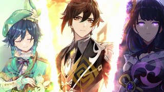【AE片头】提瓦特三神