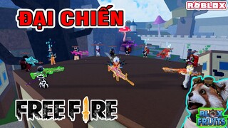 Giải Đấu Cực Bựa "Solo Tử Chiến FREE FIRE" Trong Blox Fruits Sẽ Như Thế Nào ???