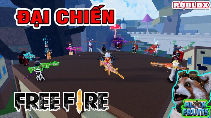 Giải Đấu Cực Bựa "Solo Tử Chiến FREE FIRE" Trong Blox Fruits Sẽ Như Thế Nào ???