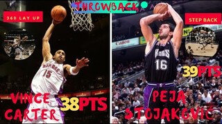 Vince Carter[38Pts] vs Peja Stojakovic[39Pts] | 3 OT | February 23, 2001