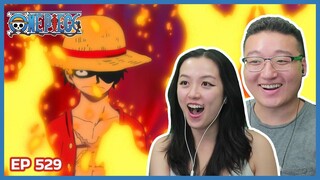 LUFFY'S FORECASTED DESTRUCTION😱 | One Piece Episode 529 Couples Reaction & Discussion