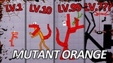 Evolution Of ORANGE Mutant - Roblox Rainbow Friends - People Playground