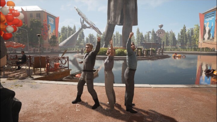 “คนหนึ่งแต่งเป็นคนงาน อีกคนหนึ่งแต่งเป็นชาวนา ฉันเป็นนักบินอวกาศ”