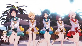 Pantai [Genshin Impact MMD]! Kecantikan! Air waduk mati! ❤ Apakah kamu keren? ❤