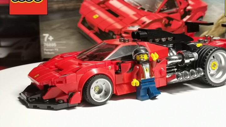 Thử thách Lego Ferrari F8 bạo lực nhất trên Internet với những sửa đổi bạo lực