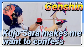 Kujo Sara makes me want to confess