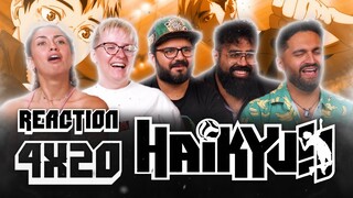 Haikyu!! - 4x20 Leader - Group Reaction