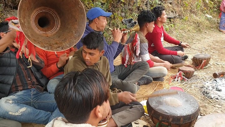 Dance in Panchebaja | Nepalese Cultural Traditional Music and Dance | Marriage in Nepal |