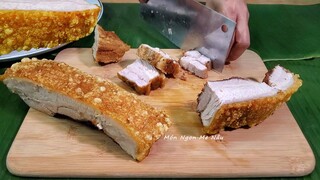 Heo Quay - Cách Làm Thịt Ba Chỉ Chiên Giòn  - Món Ngon Mẹ Nấu