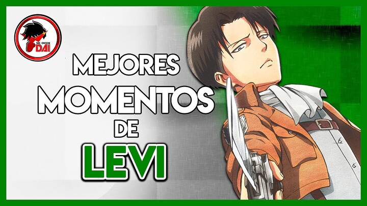 SNK: Los MEJORES MOMENTOS de LEVI ACKERMAN