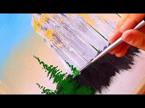 KING ART  1  EASY PAINTING  THE GREAT ROCKY MOUNTAIN  N  73