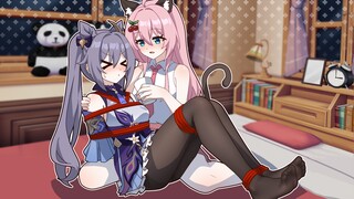 【原神手书】把刻晴抽到现实世界里好好奖励自己 第二话