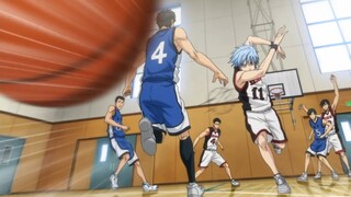 Kuroko and Kagami surprised Kaijō's coach and immediately threw Kise onto the field || Kuroko SS1