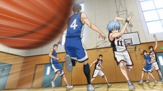 Kuroko and Kagami surprised Kaijō's coach and immediately threw Kise onto the field || Kuroko SS1