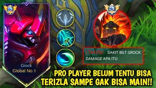 GROCK NYA PRO PLAYER AJA BELUM TENTU BISA KAYAK GINI❗❗ TERIZLA SAMPE GAK BISA MAIN ❗❗ BEST GAMEPLAY