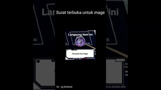 Surat terbuka untuk user mage