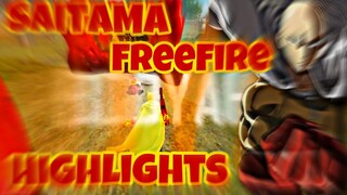 Saitama FREE FIRE HIGHLIGHTS (NEFFEX)🤍💙🖤💜🤎💚🥵❤️ ONE PUNCH MAN🤩