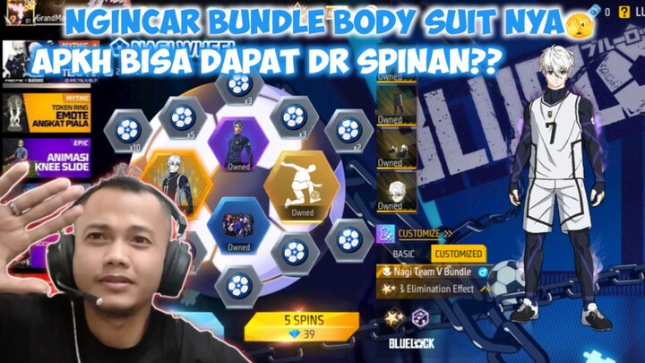 Spin Nagi Wheel Free Fire X BlueLock Chapter 2