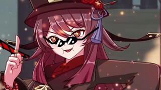 Genshin Impact: Hu Tao's half-body illustration! AI expansion vs human expansion!