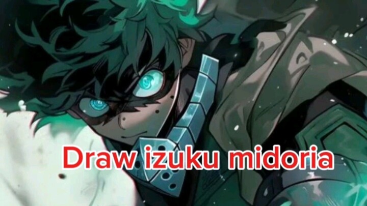 serem bet cuy mc satu inii🔥🔥 //draw izuku midoria