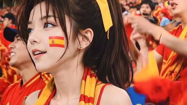 Detektif Conan Di tribun stadion Piala Dunia, aku melihat mereka datang menonton pertandingan