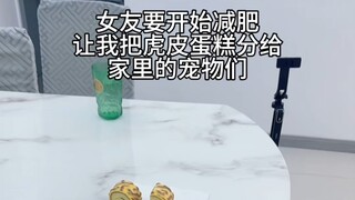 حتى كعكة جلد النمر المفضلة لديّ توقفت عن تناولها، يبدو أنني عزمتُ أمرَي على إنقاص الوزن.