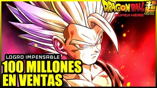 DRAGON BALL SUPER - SUPER HERO | UN LOGRO IMPENSABLE | 100 MILLONES EN VENTAS | EXITO MUNDIAL