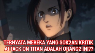 Ternyata Mereka yang Bacotin Attack on Titan Final Season Buatan MAPPA ? - Bahas Postingan SOSMED