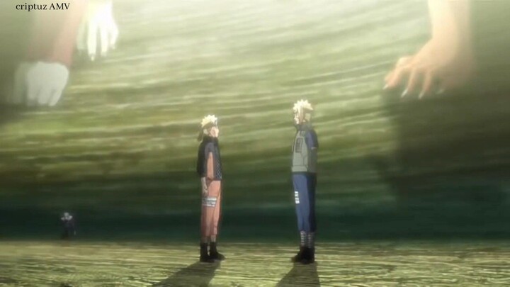 Minato saying goodbye to naruto  #animemv