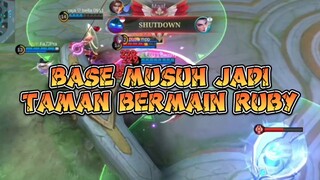 GAMEPLAY RUBY EXPLANER GAK MATI MATI SAMPAI BASE MUSUH‼️