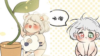 (Latest) Cute Mee Mee was eaten by the Rafflesia flower and cried for her daddy