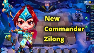 MAGIC CHESS NEW COMMANDER ZILONG EXPLANATION TUTORIAL | MLBB MAGIC CHESS NEW COMMANDER ZILONG